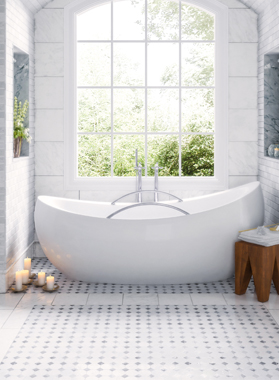 bathroom remodeling with tub